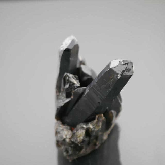 祈願済本物チベット産モリオン（黒水晶）12mm モリオン ポイント （黒