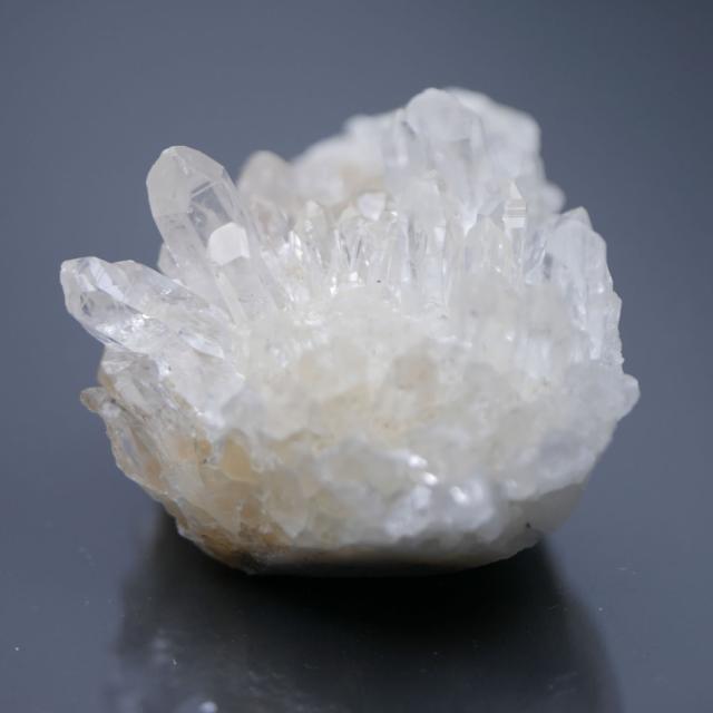 四川省産 菊花水晶 クラスター 1点物 約98g（レインボー部分あり