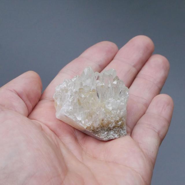 四川省産 菊花水晶 クラスター 1点物 約44g 天然石・置き物 空間 浄化 