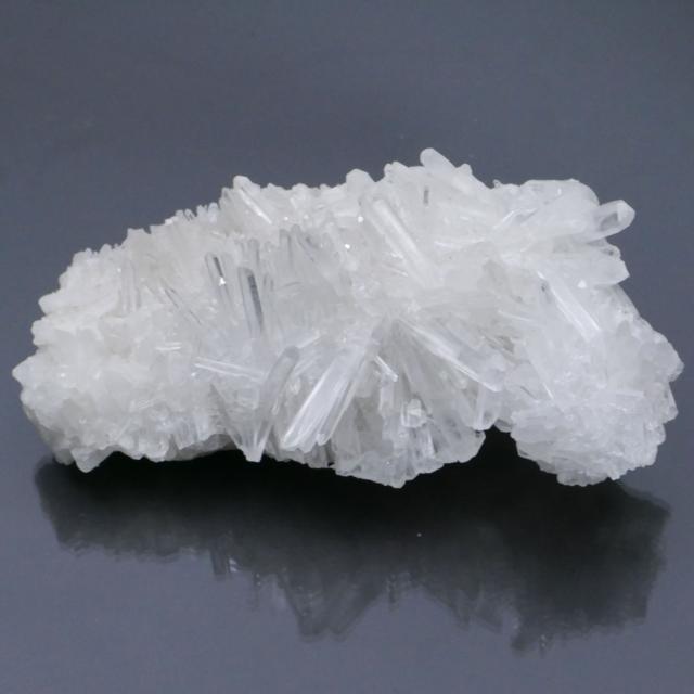 四川省産 菊花水晶 クラスター 1点物 約226g 天然石・置き物 空間 浄化