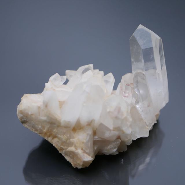 内モンゴル産 水晶 クラスター 1点物 約220g 天然石・置き物 空間 浄化 除障 魔除け ポスト投函配送不可