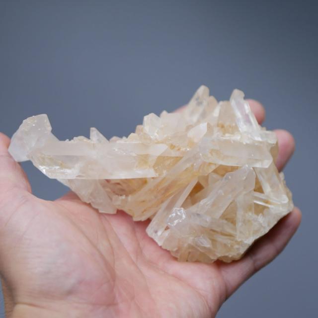 内モンゴル産 水晶 クラスター 1点物 約243g(Wターミネーター&貫入水晶) 天然石・置き物 空間 浄化 ポスト投函配送不可_4
