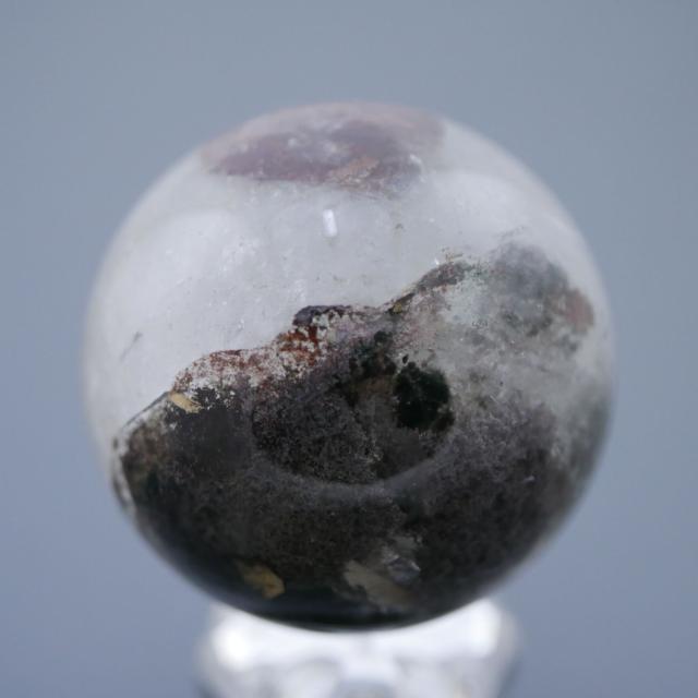 ガーデンクォーツ 庭園水晶 丸玉 52.8mm 202g 天然石 置物 台座は付属しません_5
