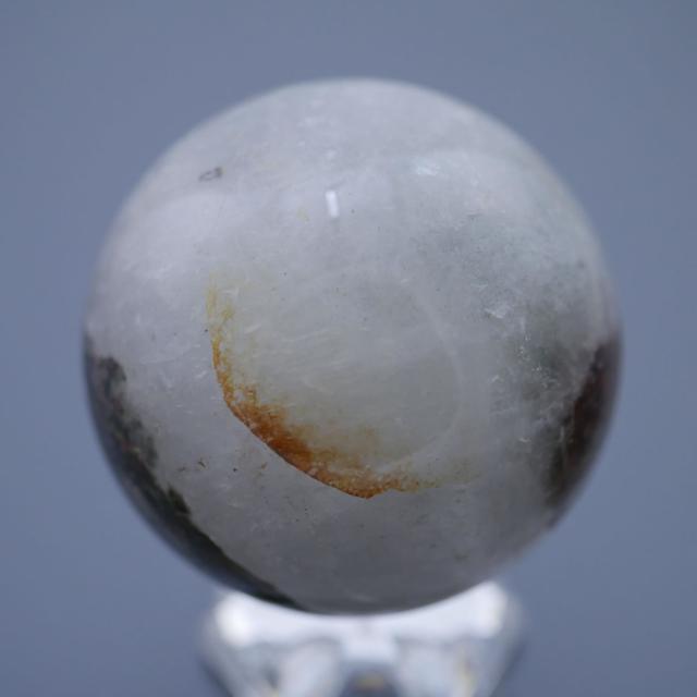 ガーデンクォーツ 庭園水晶 丸玉 52.8mm 202g 天然石 置物 台座は付属しません_8