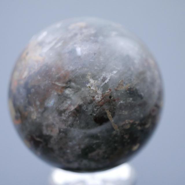 ガーデンクォーツ 庭園水晶 丸玉 57.2mm 247.5g 天然石 置物 台座は付属しません_3