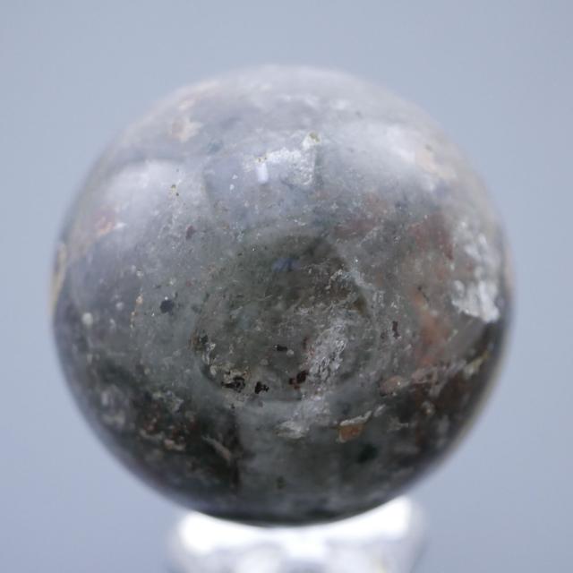 ガーデンクォーツ 庭園水晶 丸玉 57.2mm 247.5g 天然石 置物 台座は付属しません_8