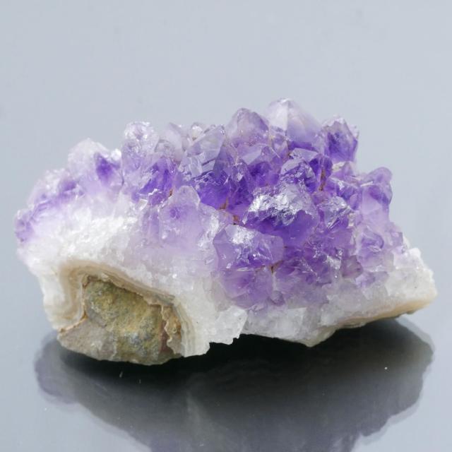 ウルグアイ産アメジストクラスター 濃紫色 1点物 約72g 天然石 置き物