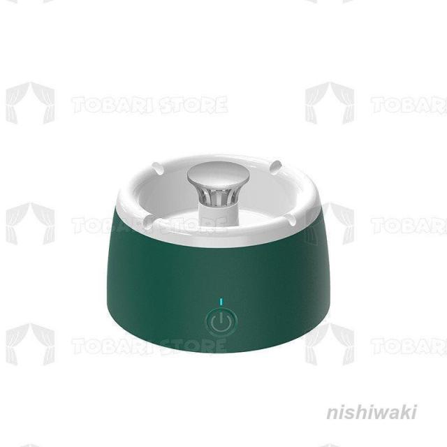 Zxyler 多機能スモークレス灰皿 空気清浄機付き脱臭殺菌 イオン発生器 + 高性能活性炭フィルター USB 充電式 電子ライター