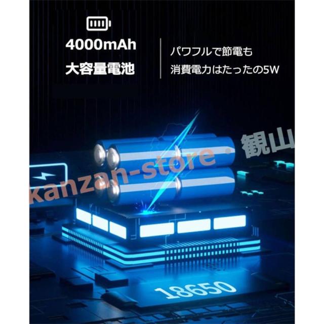 羽根なし 卓上扇風機 冷風機 冷風扇 卓上 冷風扇風機 スポットクーラー 卓上クーラー 羽なし 羽根なし 3段階風量調節 usb給電式 静音_7