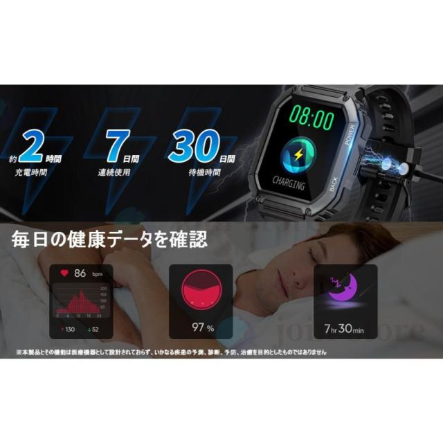 スマートウォッチ 日本製 検出器 血圧位置づける 電話を掛ける役立つこと 血中O 心臓の鼓動数 24第四次元お休みモニタリング 歩数 1.8in大画面 男女兼用 生まれ落ちる日 母の日
