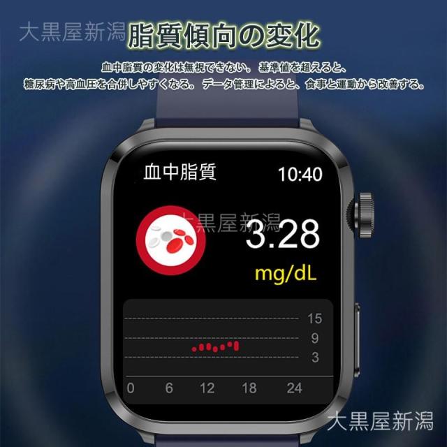 スマートウォッチ  24第四次元思わしい保護すること 血圧 心臓の鼓動数 血中O お休み保護すること 歩数計 GPS測位 着信＆LINE告げ知らせる iPhone/ヒューマノイド相応う