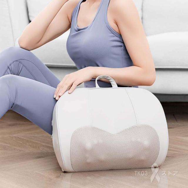 マッサージ枕 多機能マッサージ器 全身 首 足 腰 頚椎 腹 タイマー 肩こり マッサージ機 小型 電熱 コンパクト ネックマッサージャー 軽量_14