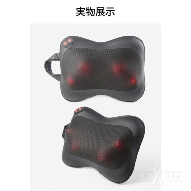 マッサージ器 多機能マッサージ枕 頸椎マッサージャー 肩こり 全身 腰 背中 首マッサージ機 ネックマッサージャー 車載 家庭用 マッサージ ギフト 敬老の日_14