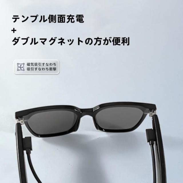 スマートグラス メガネ ワイヤレスメガネ スマート眼鏡 通知可能 音再生 遠隔カメラ スマートメガネ サングラス ワイヤレスイヤホン スポーツメガネ ブルート スマートグラス メガネ ワイヤレスメガネ スマート眼鏡 通知可能 音楽