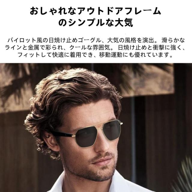 スマートグラス メガネ ワイヤレスメガネ スマート眼鏡 通知可能 音楽再生 遠隔カメラ ai機能 翻訳機能 サングラス ワイヤレスイヤホン スポーツメガネ ブルート