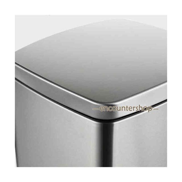 ステンレス ゴミ箱 おしゃれ ふた付き キッチン 12l ダストボックス ごみ箱 生ゴミ 大容量 オシャレ 台所 大型 生ごみ ふたつき ダスト_17