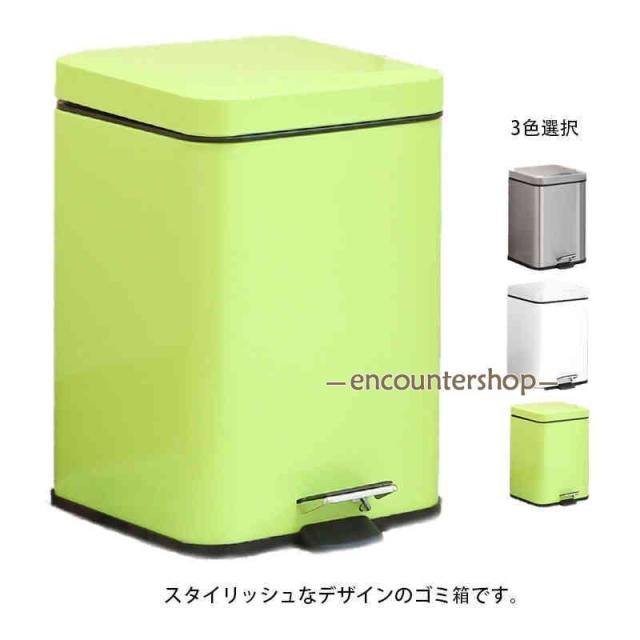 ステンレス ゴミ箱 おしゃれ ふた付き キッチン 12l ダストボックス ごみ箱 生ゴミ 大容量 オシャレ 台所 大型 生ごみ ふたつき ダスト_5