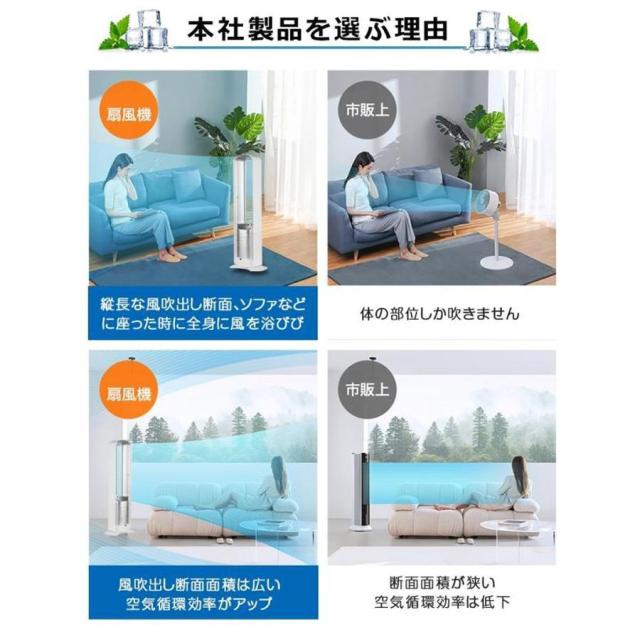 扇風機 主柱愛好者 dc原動機 羽なし リビング 鳥毛のない愛好者 空気の状態の循環過程 花粉?濾過性病原体打つ手空気の状態斎戒もく浴 省エネ かっこ良い遠隔操作 無鳥毛 生きて行く家電 取って置く役立つこと