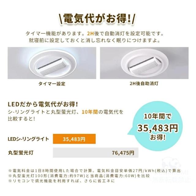 シーリングファン シーリングファンライト led 羽根なし10畳 12畳 調光調色 DCモーター 180°首振り 逆回転機能 リモコン付 APP対応 天井照明 扇風機 和室 静音