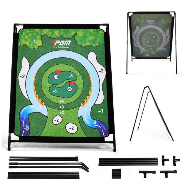 チッピング ゴルフゲーム マットとダーツ マット クラブ付き 厚みがあり丈夫 屋内外用 粘着性があるゴルフ ゲーム用品 大人 子供向け