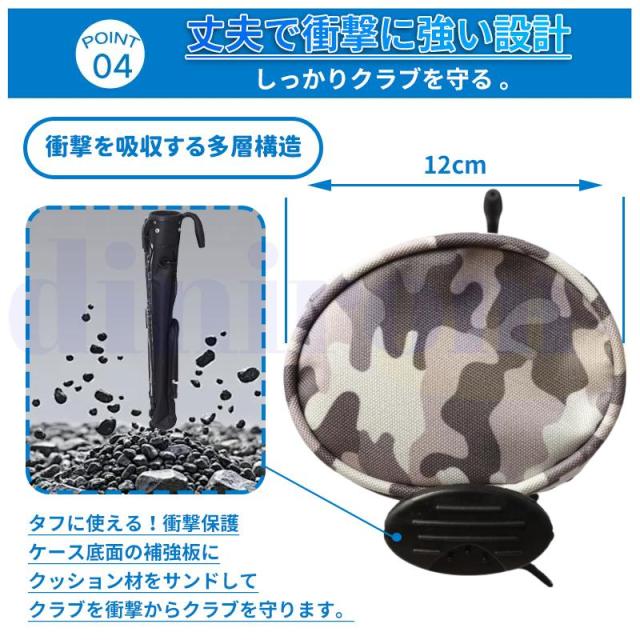 ゴルフスタンドバッグ 軽量ゴルフクラブバッグ 持ち運びが簡単 丈夫な