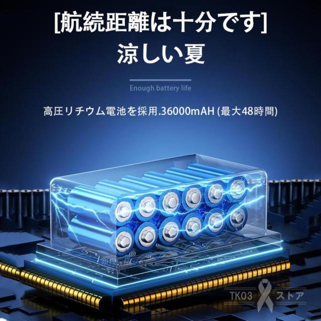 腰掛け扇風機 強力 ワークマン 2026 扇風機 小型 dcモーター usb充電式 冷風機 アウトドア 二重風腰掛けファン 噴霧 ベルトファン LEDライトつき 25時間航続_8