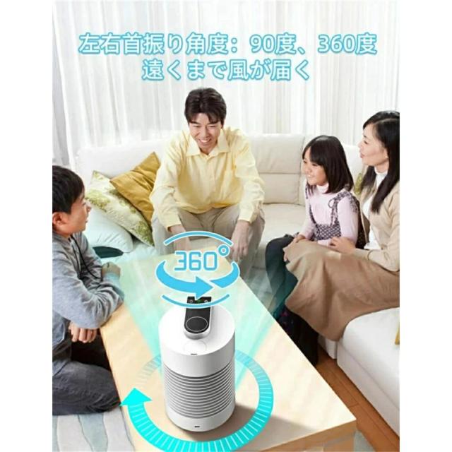 冷風扇 卓上 冷風機 扇風機 ミニクーラー 卓上クーラー 水冷エアコン 一台三役 送風 加湿 冷却 風量3段階 USB給電 充電式 持ち運び 省エネ 軽量_2