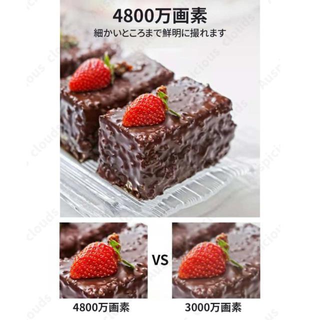 【限定セール】 デジタルカメラ デジカメ 4K 4800万画素 ミラーレス一眼 ビデオカメラ 軽量 一眼レフ wifi 3インチ HD大画面 オートフォーカス 180°反転 耐衝撃_5