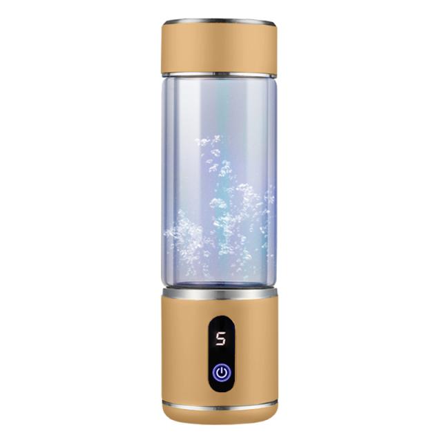 水素水生成器 高濃度 携帯型 磁気吸着充電式 水素水ボトル 2000PPB 一台三役 350ML 冷水/温水通用 ボトル式電解水機 水素発生器カップ 電解次亜水生成器_6