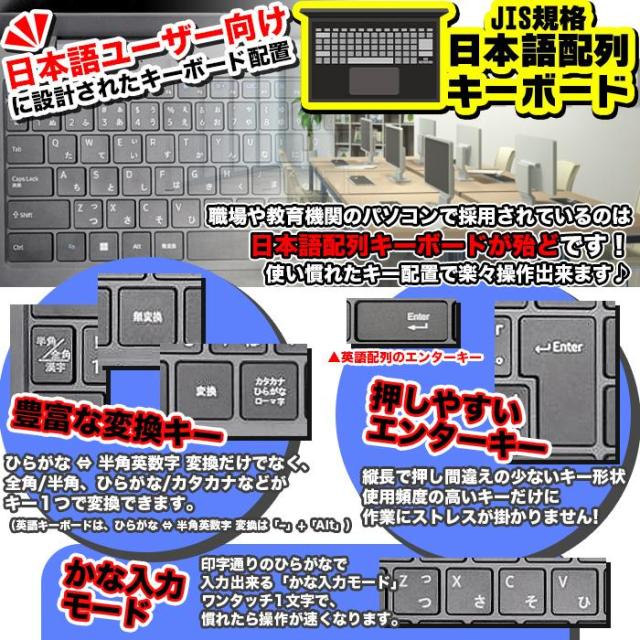 ノートパソコン 新品パソコン 第13世代 CPU Intel N95 N4000 N5095 15型 14型 メモリ 8GB 12GB SSD 500GB 1TB Windows11 Microsoft office 搭載 オフィス付き_6