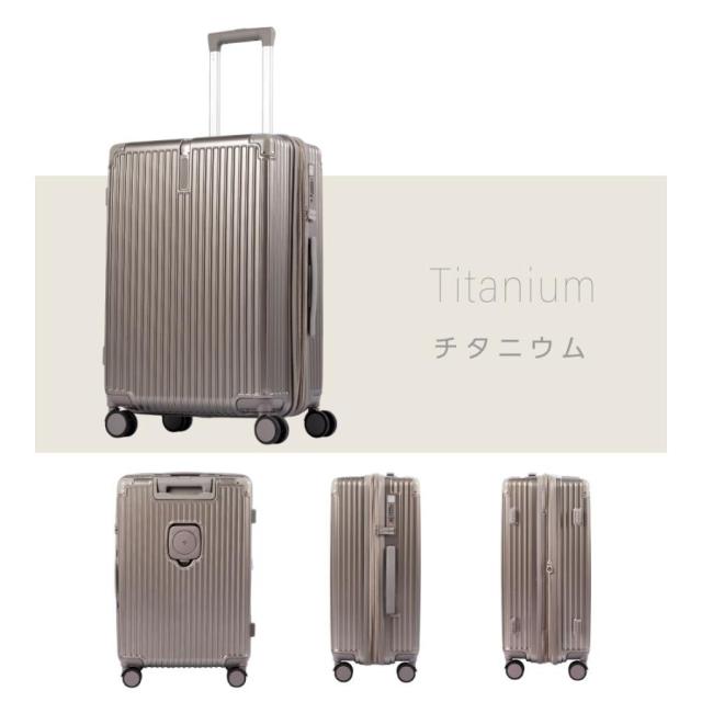 スーツケース S/M/Lサイズ 機内持ち込み キャリーケース おしゃれ キャリーバッグ 1-3日 4-7日用 軽量 360度回転 多収納ポケット キャリー 大容量 旅行 出張 116_15