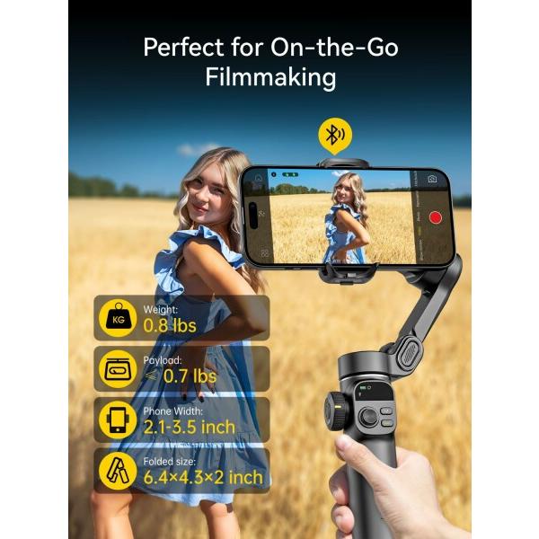ジンバルジンバル iphoeスタビライザー Amazon.co.jp: ジンバルスタビライザー iPhone用自撮り棒付き