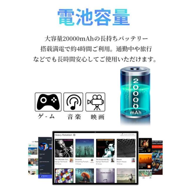 2026強化版 Android15 タブレット PC 本体 10.1インチ 本体 2026最新作16+512GB FullHD wi-fi 5G 在宅勤務 ネット授業 コスパ最高 安い クリスマス GPS 電話_9