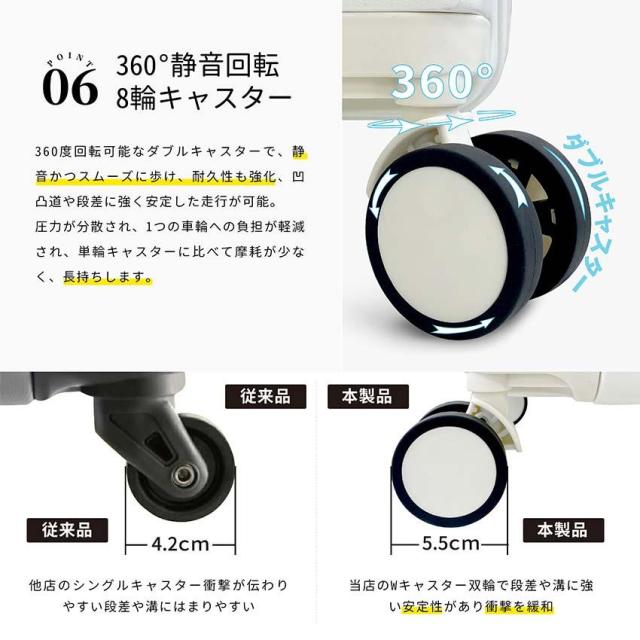 スーツケース 機内持ち込み Sサイズ Mサイズ カップホルダー フロントオープン キャリーバッグ S Mサイズ USBポート_14