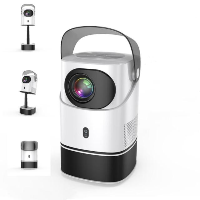 プロジェクター 4K 1080P 家庭用 天井 伸縮性 1200ANSI DVD WiFi 5G