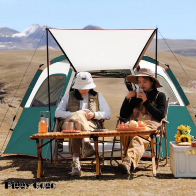 ワンタッチテント 3~4人用 UVカット 紫外線防止 ファミリー 大型 フル