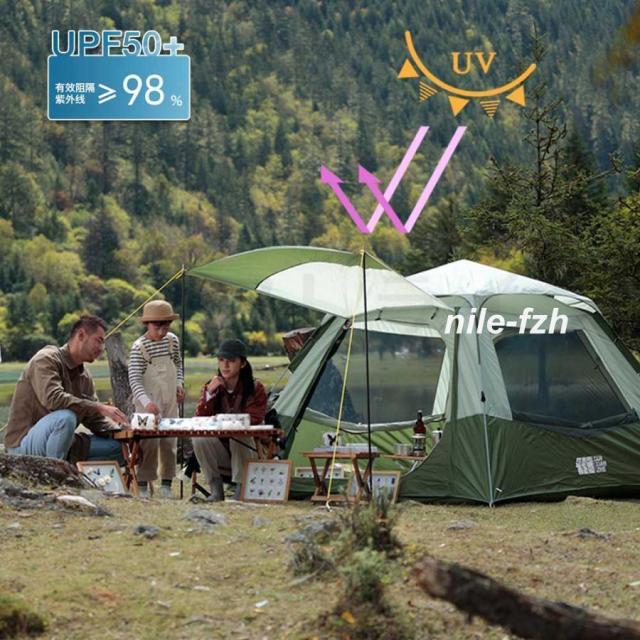 テント ワンタッチ 大型 ポップアップテント 5-8人用 軽量 紫外線防止