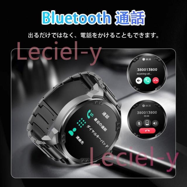 スマートウォッチ 日本製センサー 通話機能 心拍数 血中酸素 血圧 歩数計 900mAh長持ちバッテリー 睡眠管理 Line着信通知 健康管理 プレゼント 父の日_7