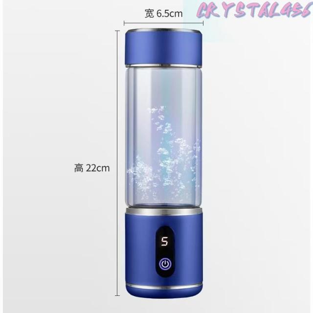 水素水生成器 高濃度 携帯型 磁気吸着充電式 水素水ボトル 2000PPB 一台三役 350ML 冷水/温水通用 ボトル式電解水機 水素発生器カップ 電解次亜水生成器_2