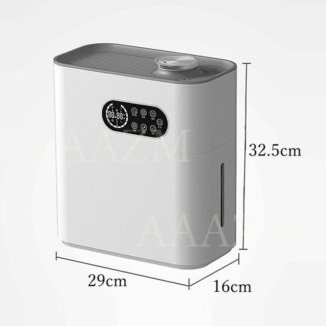 加湿器 大容量 6.5L 卓上 おしゃれ 静音 スチーム式 スチーム加湿器 上から給水 省エネ 小型 卓上加湿器 コンセント給電 アロマ対応 寝室 オフィス