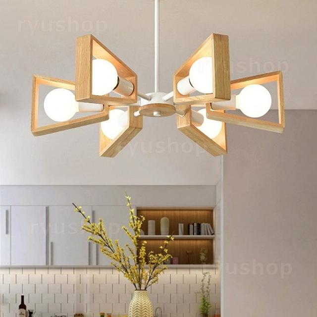 シャンデリア 枝型 LED電球 吊り下げ 天井照明器具 おしゃれ 北欧