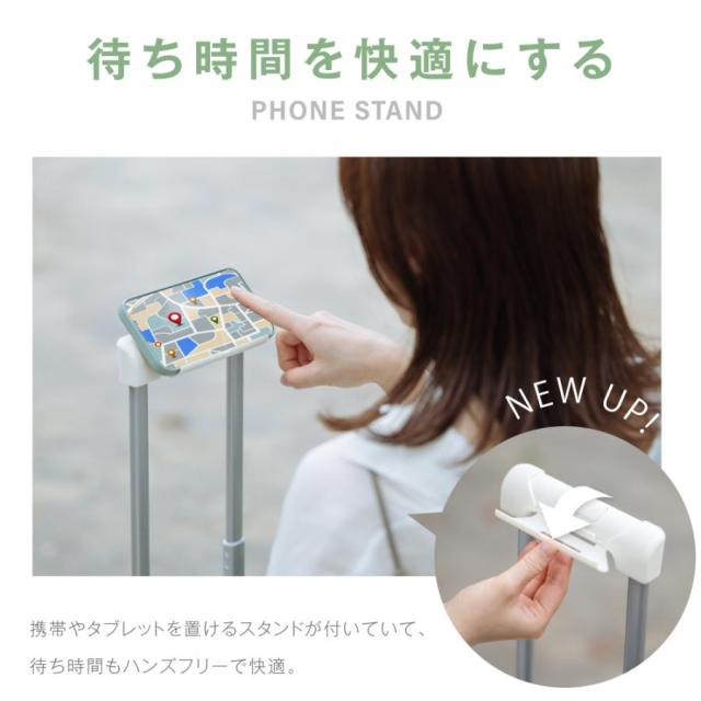スーツケース S/Mサイズ 前開き キャリーケース フロントオープン おしゃれ 宿泊 軽量 大容量 ストッパー 360度回転 静音 TSAロック 多収納ポケット 旅行_5