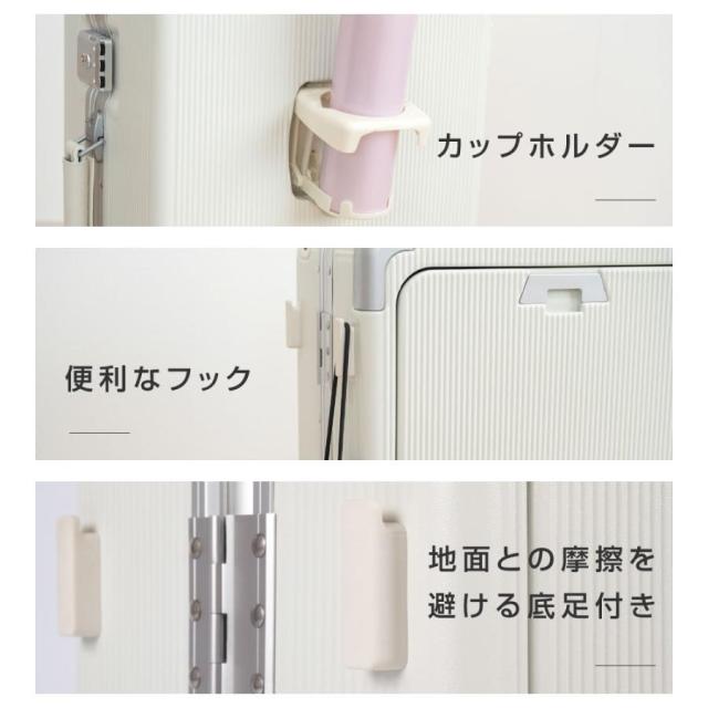 前開き スーツケース USBポート付き ストッパー付 キャリーケース キャリーバッグ 3カラー選ぶ Mサイズ 4-7日用 泊まる 軽量設計 大容量 旅行_13