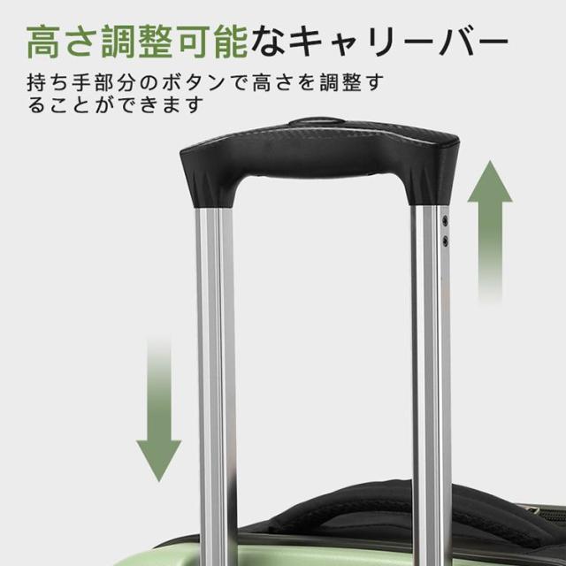 スーツケース 機内持ち込み 軽量 折りたたみ スーツケース 大容量 拡張収納 折り畳みキャリーケース 収納 省スペース ダブルキャスター 旅行 出張 修学旅行_16