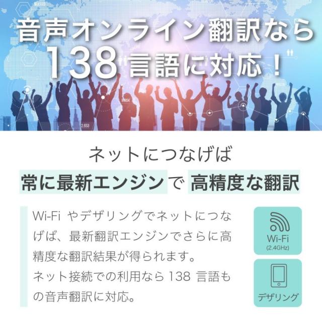 翻訳機 オフライン 最新 オンライン 翻訳 写真 通訳機 双方向 英語 スタートークエリート 海外旅行 フランス語 英語 中国語 韓国語 等138言語_1