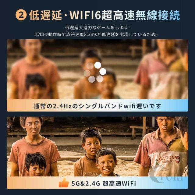 ゲームプロジェクター 小型 天井投影 本体 家庭用 4K対応 高輝度 自動補正 Android TV 11.0 10000lm 5G WiFi6 Bluetooth5.2 スピーカー内蔵 IOS 日本語説明書_5