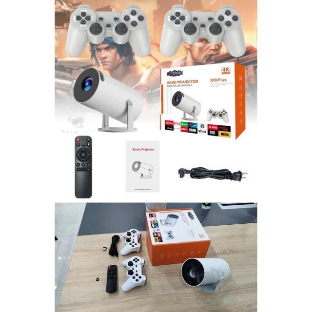 プロジェクター 天井投影 本体 小型 家庭用 4K対応 高輝度 自動補正 Android TV11.0 5G WiFi6 Bluetooth5.2 スピーカー_15