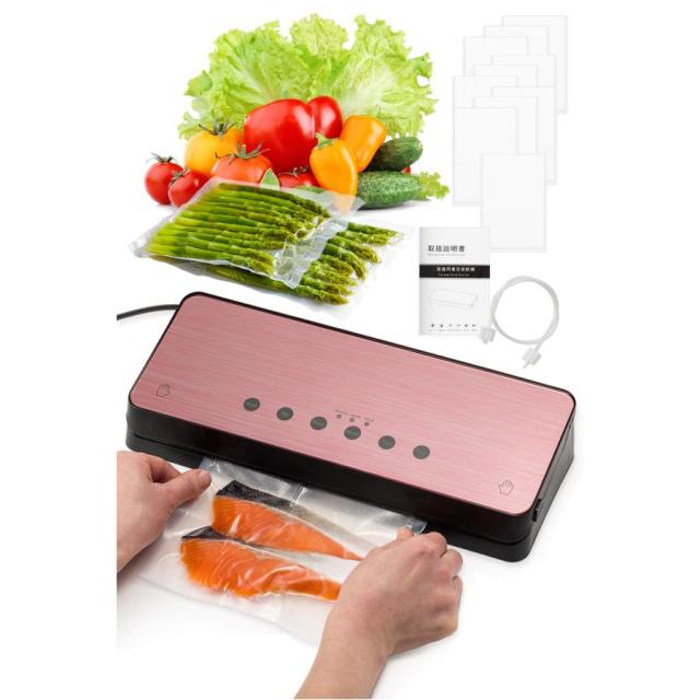 2025年Ver.】家庭用 真空パック機 全3カラー 自動ワンタッチ 6in1 吸引力-