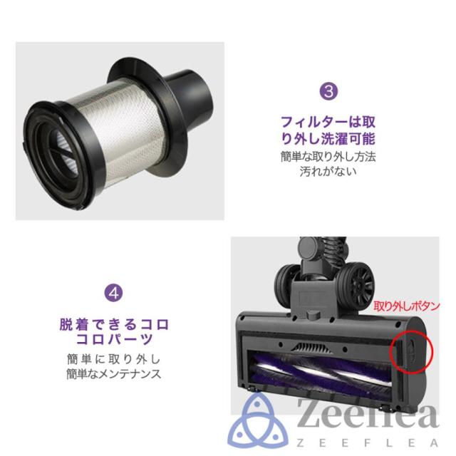 掃除機 コードレス 50000pa 強力吸引 ハンディー クリーナー 4WAY 業務用 家庭用 サイクロン式 コード式 軽量 静音 小型 スティック型 省エネ 一人暮らし 車用