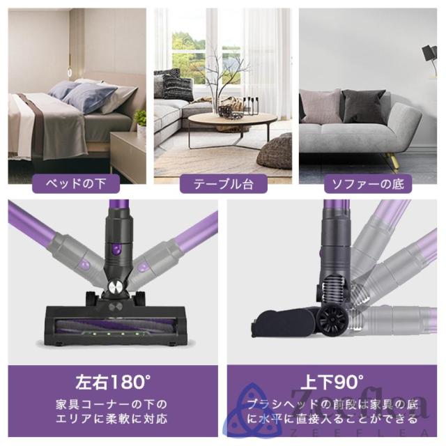 掃除機 コードレス 50000pa 強力吸引 ハンディー クリーナー 4WAY 業務用 家庭用 サイクロン式 コード式 軽量 静音 小型 スティック型 省エネ 一人暮らし 車用